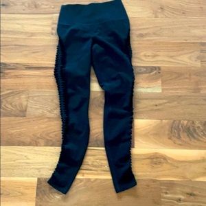 Alo Yoga High Waisted Black Reform Leggings